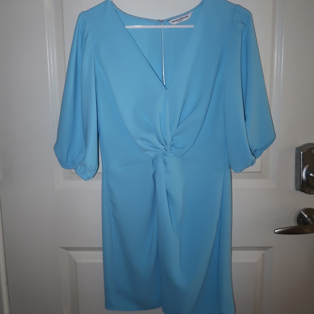 Blue Amanda Uprichard dress